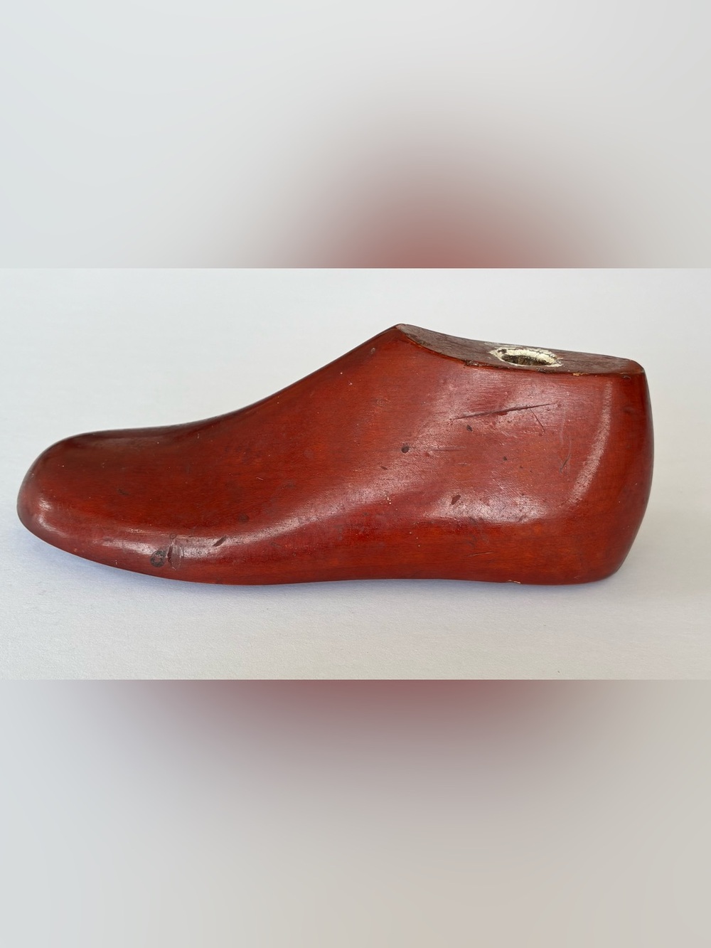 Vintage Cobbler Wooden Shoeforms Last Mold Children Size Retro Shelf Table Decor